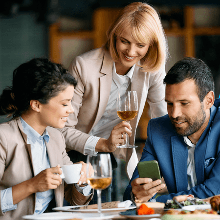 Event planner managing private photo galleries for multiple clients with HiveMoments