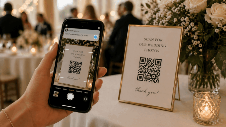 Wedding Hashtag vs QR Code Photo Sharing: Which Is Better?